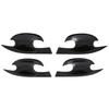 ABS Plastic Carbon Fiber Black Door Handle Bowl Trims Fit For Mazda CX-50  Exterior Door Handles Bowl Cup Covers