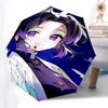 1pc Outdoor Umbrella with Anime Character Design - Automatic Opening/Closing, Portable 3-Fold Design, 8-Bone Iron Frame - Perfect Gift for Fans,