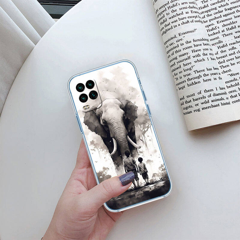MH8 Animal Elephant Case for Motorola E7 G6 G7 G8 G9 Plus Power Play G10 G20 G04 E30 E40 E22 E20 E13 E15 G22 G23 G05 G75 G35 G55