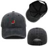 Watermelon Embroidered Baseball Cap Washed Cotton Adjustable Sunscreen Hats Visor Sun Protection Sport Trucker Hat For Man Women