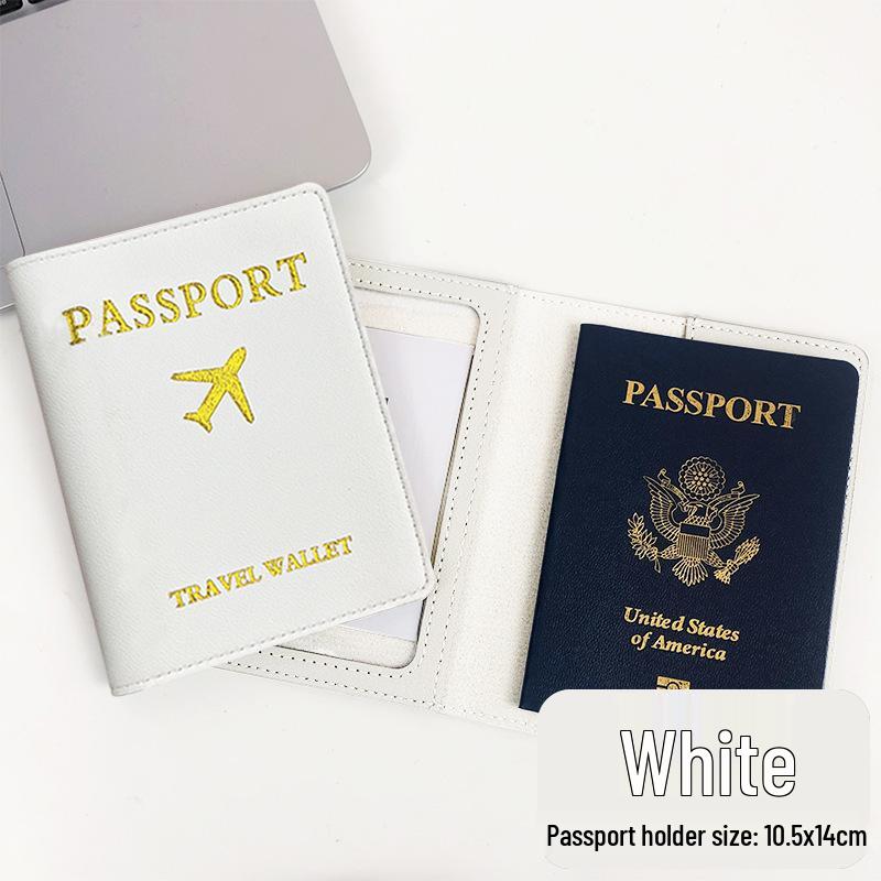 PU Leather Passport and Luggage Tag Set