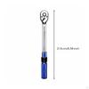 Adjustable Twist Wrench 72Tooth Ratchet PreSet NonSlip Grip Automotive Tool for