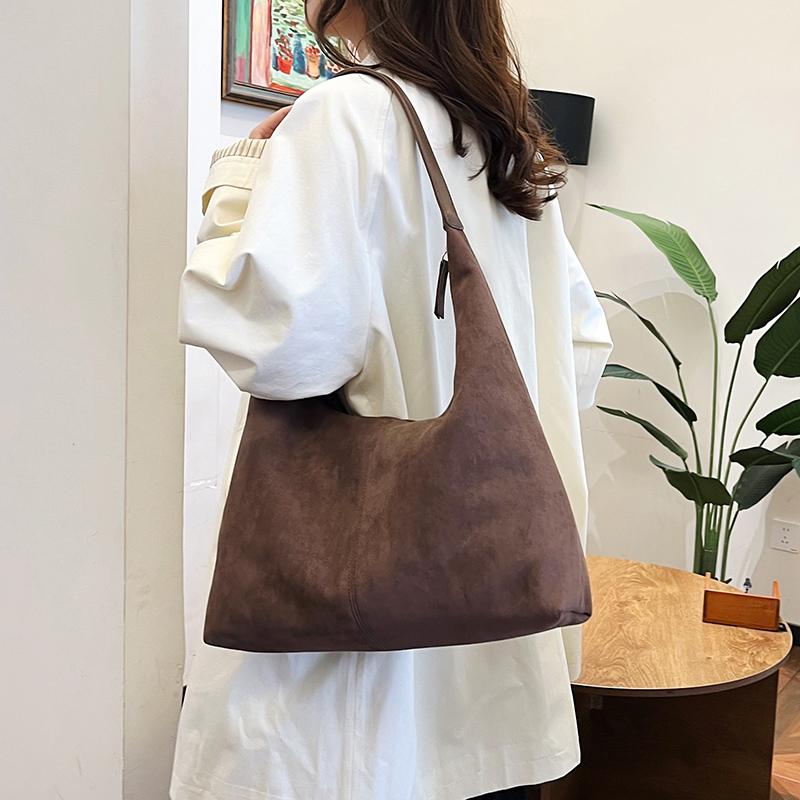 Commuter Handbag Women's Shoulder Bag Large Capacity Underarm Bag Tote Bag