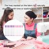 Set of 6 Air Erasable Fabric Marker Quick Dry Fabric Marking Pen (1mm or 0.5mm) for Sewing and Creative Art