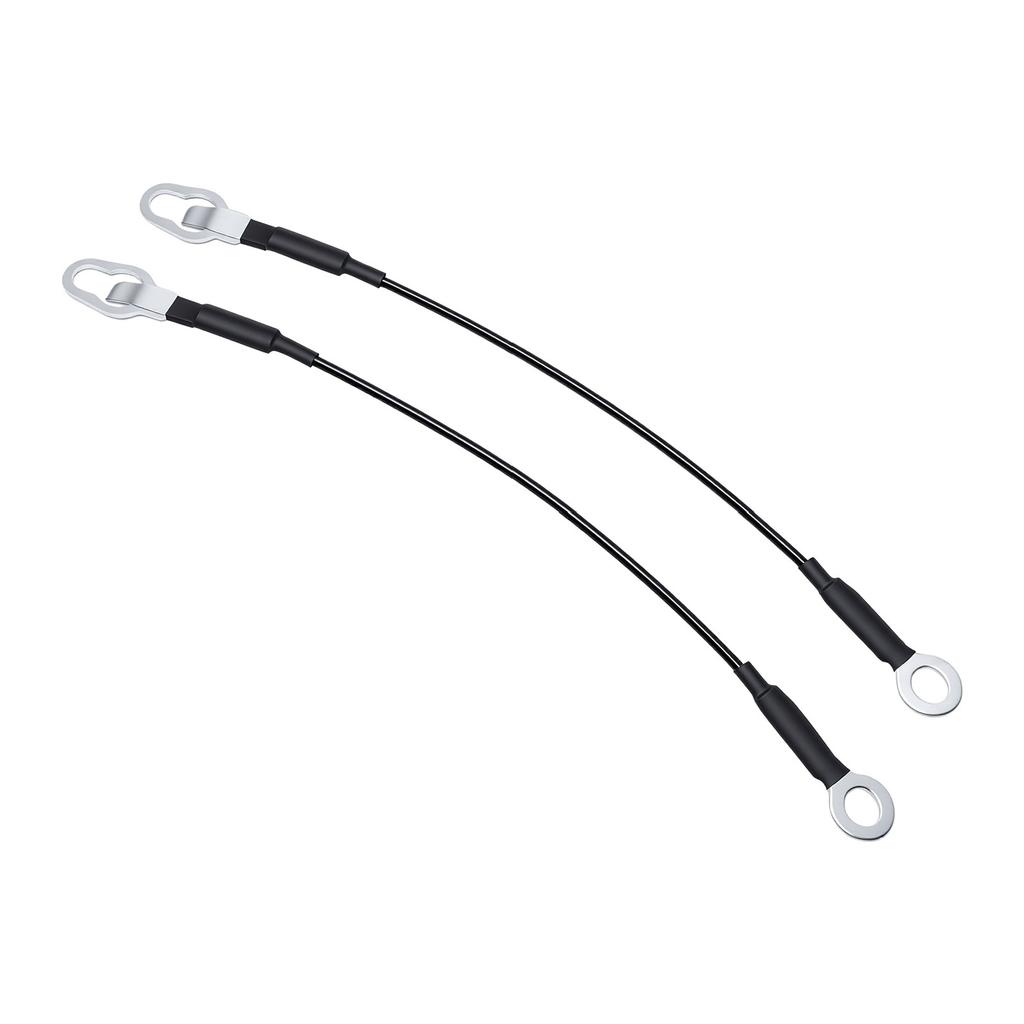 2pcs Tailgate Support Cable Straps Left and Right Replacement for Ford 5L5Z9943052AA 5L5Z9943053AA Tailgate Cable