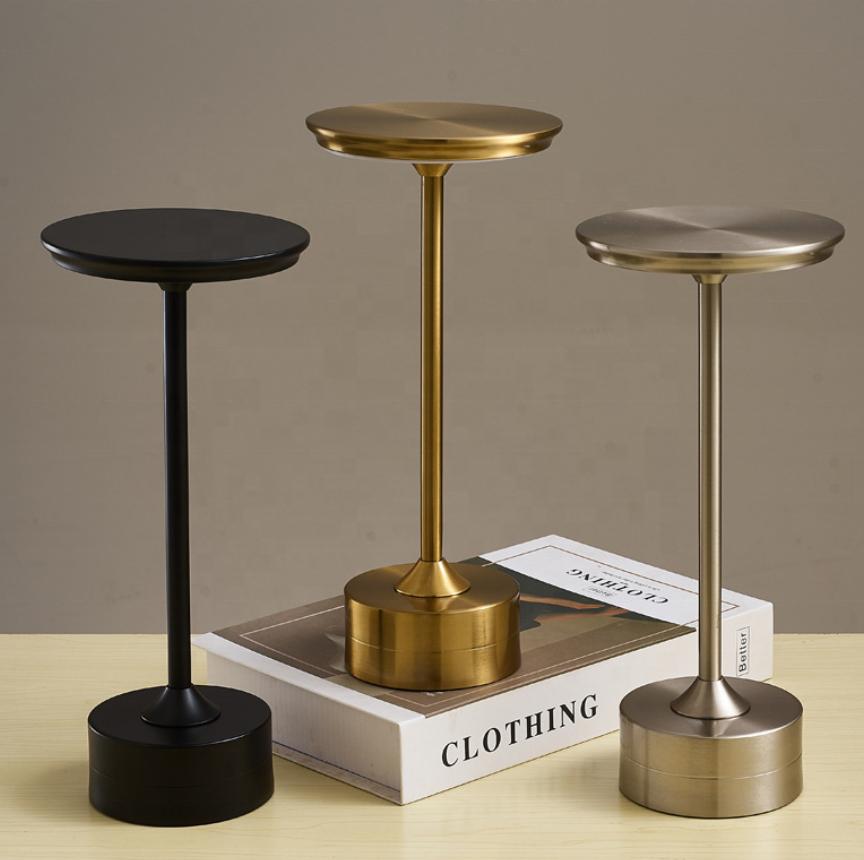 Rechargeable Night Lamp Three Stepless Dimming LED Atmosphere Table Lighting Contemporary Restaurant Smart Ambient Table Lamp