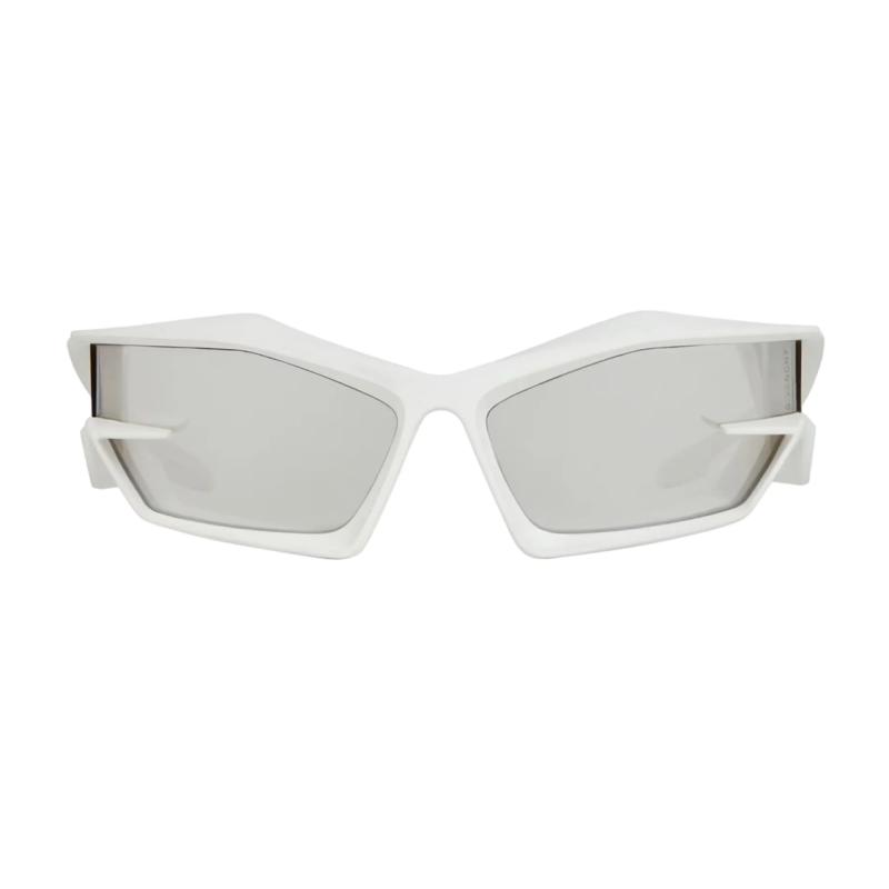 Givenchy Acetate Irregular Shape Sunglasses Women s White 69 белый