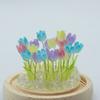 Floral Glow Garden Dome – 20 Multi Tulips – LED USB