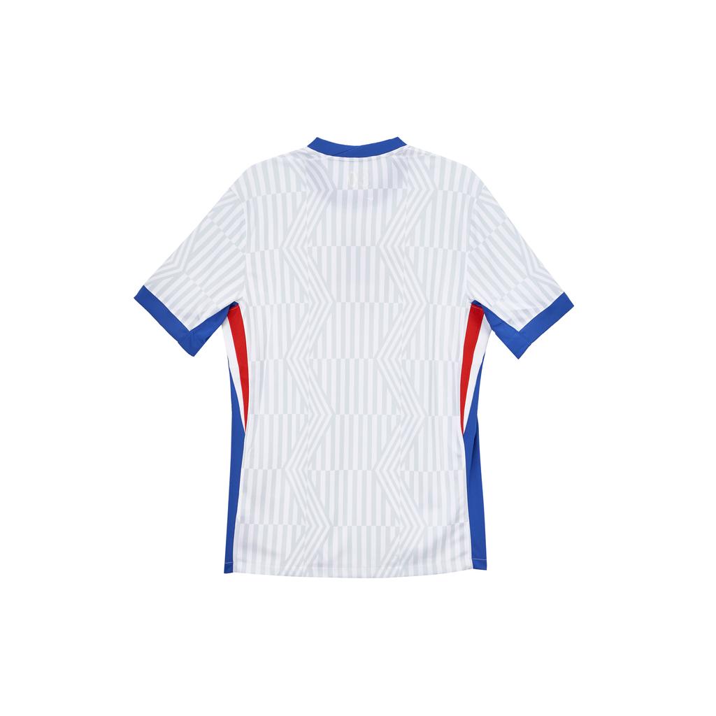 New Nike Dri-Fit Soccer Jerseys Men's White/Campus Royal Blue/University Red HM6161-100