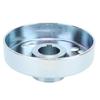 4in Brake Drum with 1 Inch Bore Live Axle 14in Keyway Steel Alloy Brake Drum Hub for Go Karts Mini
