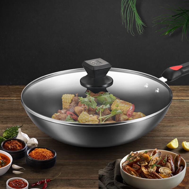 Kangbach 32cm Fine Iron Wok