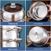 Sanjiaolong 304 Stainless Steel Multi-functional Steamer Pot