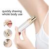 Tondeuse électrique pour le visage, trimmer portable pour les lèvres, rechargeable via USB 400mAh