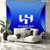Al-Hilal Saudi FC Wall Tapestry Aesthetic Wall Hanging Printed Fabric Blanket Decorative Tapestries for Bedroom Living Room Home Decor