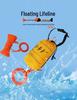 Reflective Water Rescue Rope with Bag: Floating Ring, Luminous Safety Line, Throwing Guide Rope