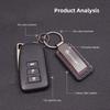 Citroen Logo Zinc Alloy Key Chain Car Personalized Keychain For C8 DS3 C6 C3 Vts C4 Saxo C4L C5 C2 C1 Xsara C3-XR Picasso Cactus