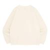 newera Long Sleeve Sweatshirt Sweatshirt Tech Sweat Crew Neck 14514582 NER32A6340 Cream White White L Plain Muji Box Logo ONSPOTZ Custom Made Apparel