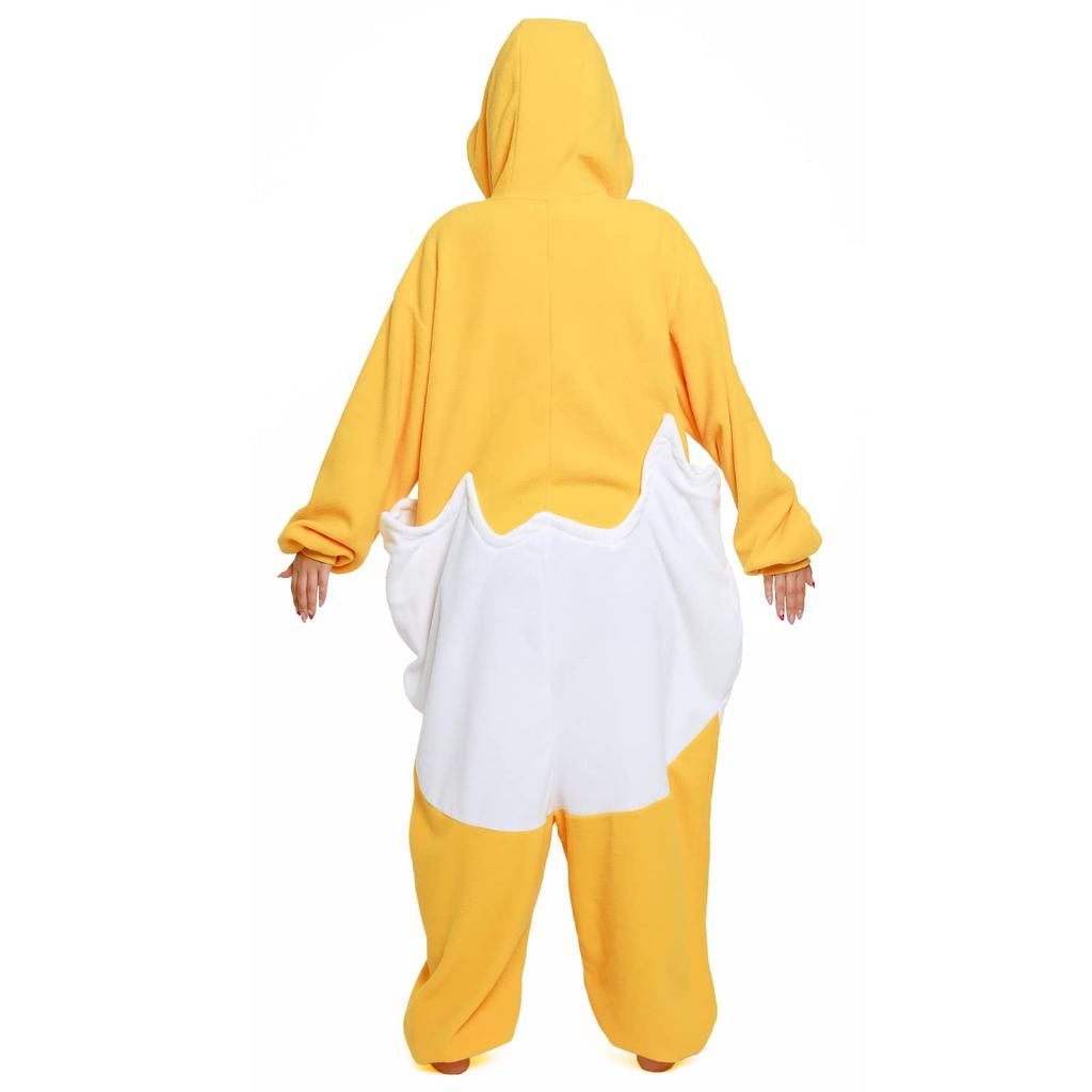 SAZAC Fleece Kigurumi Gudetama Free Size SAN-859 (Adult)