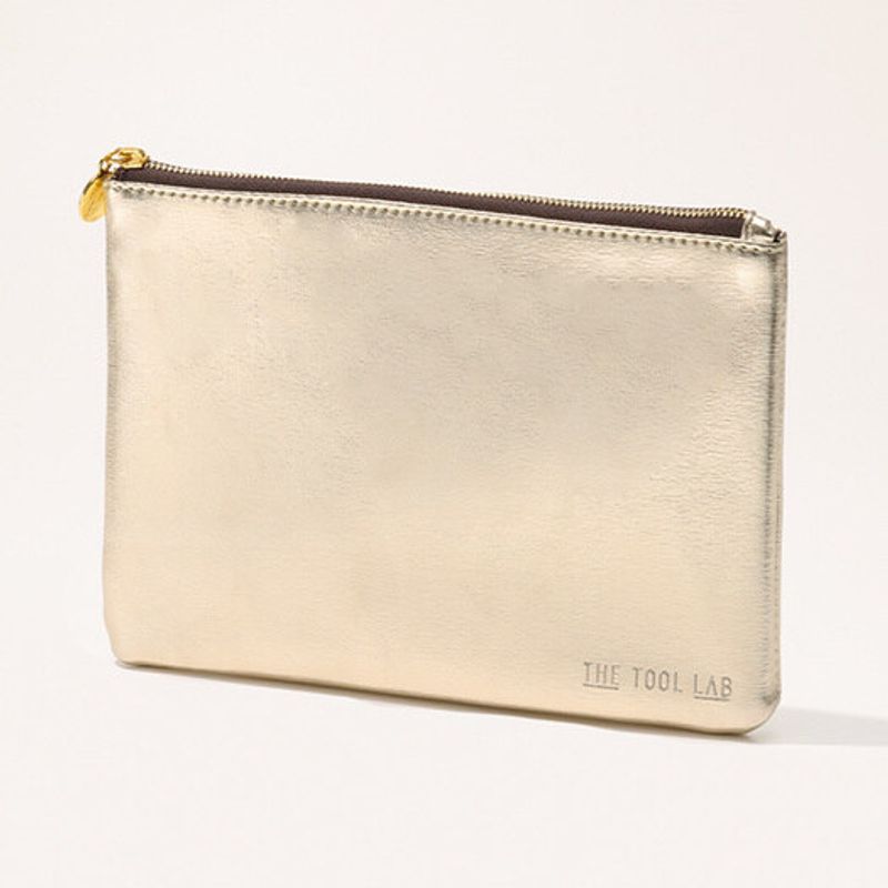 THE TOOL LAB [Large Capacity Pouch] THE TOOL LAB 903 Light Gold Pouch Large 903 Light Gold Pouch Large