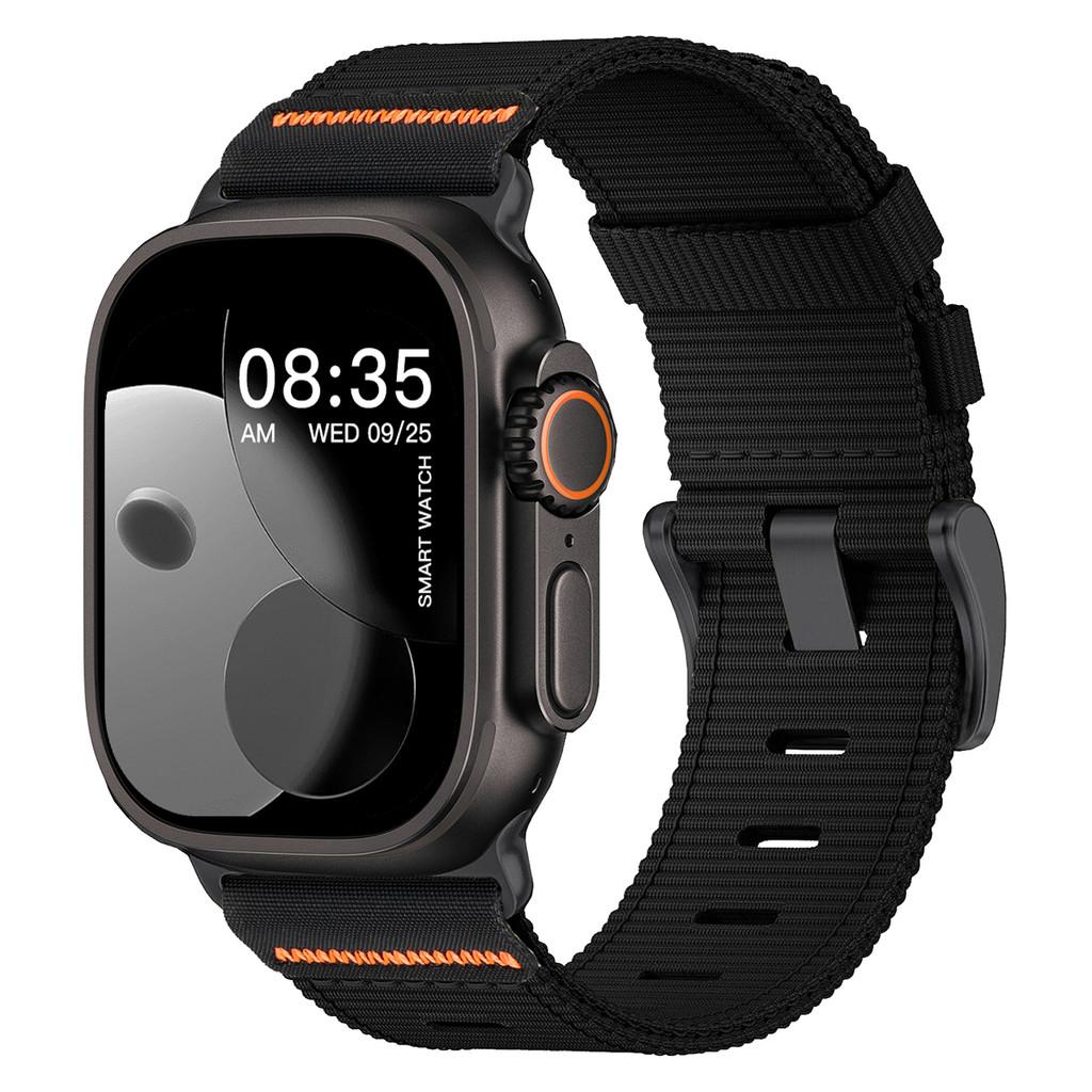 Sport Nylon Strap Band for Apple Watch Series 11/10 46mm 42mm Ultra 3/2/1 49mm 45mm 44mm 40mm 41mm 38mm For iWatch Series 9 8 7