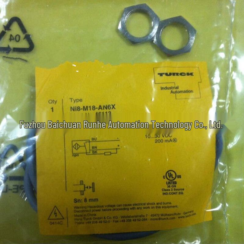 Brand New Turck Inductive Sensor NI8-M18-AN6X 1645120 - Inquiry Now NI8-M18-AN6X