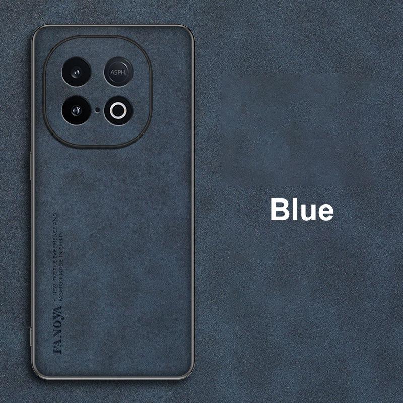 For iQOO Z10 Turbo Case Luxury PU Leather Phone Case For Vivo iQOO Z10 Turbo Pro 5G Back Cover Matte Silicone Full Protection