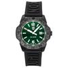 Luminox Pacific Diver Rubber Strap Green Dial Quartz Diver's XS.3137.B 200M Men's Watch