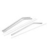 3 Sets Reusable Metal Straw Mane Brush Cleaning Tool