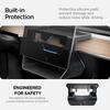 Spigen Under-Screen Storage Organizer Designed for Tesla Model 3 and Y [Not Compatible with Model 3 2024 (Highland)] TO227 ACP07280 (Black)