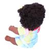 12 Inch Lovely Simulated Black Girl Doll African Baby Doll Kid   Toy Birthday Gift