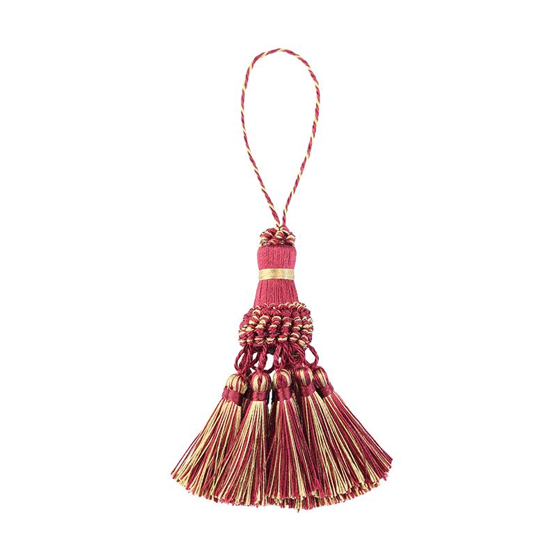 Tassels Hanging Decoration Crafts Silk Fringe Tassel Keychains Brush Diy Decor For Bags Doors Curtain Bookmarks Keys