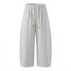 American trendy brand new pure cotton straight casual pants men's autumn and winter straight loose wide-leg trousers wholesale