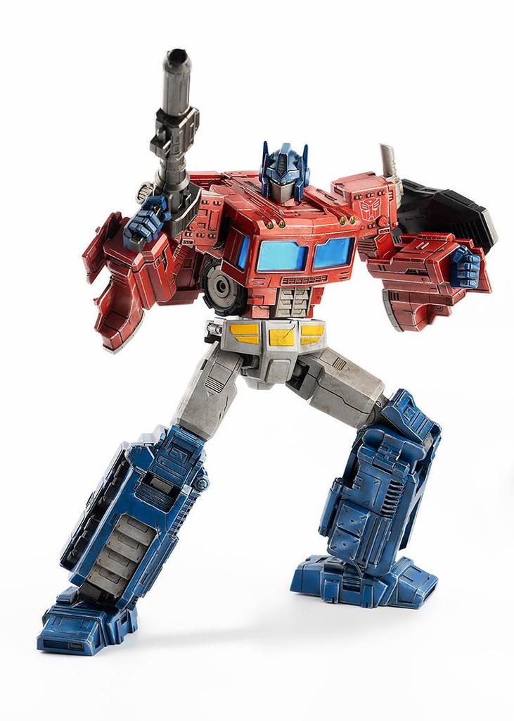 Transformers War For Cybertron Trilogy Siege DLX Optimus Prime War For Cybertron Trilogy Siege DLX Optimus and Zinc Alloy Action Figure [Transformers