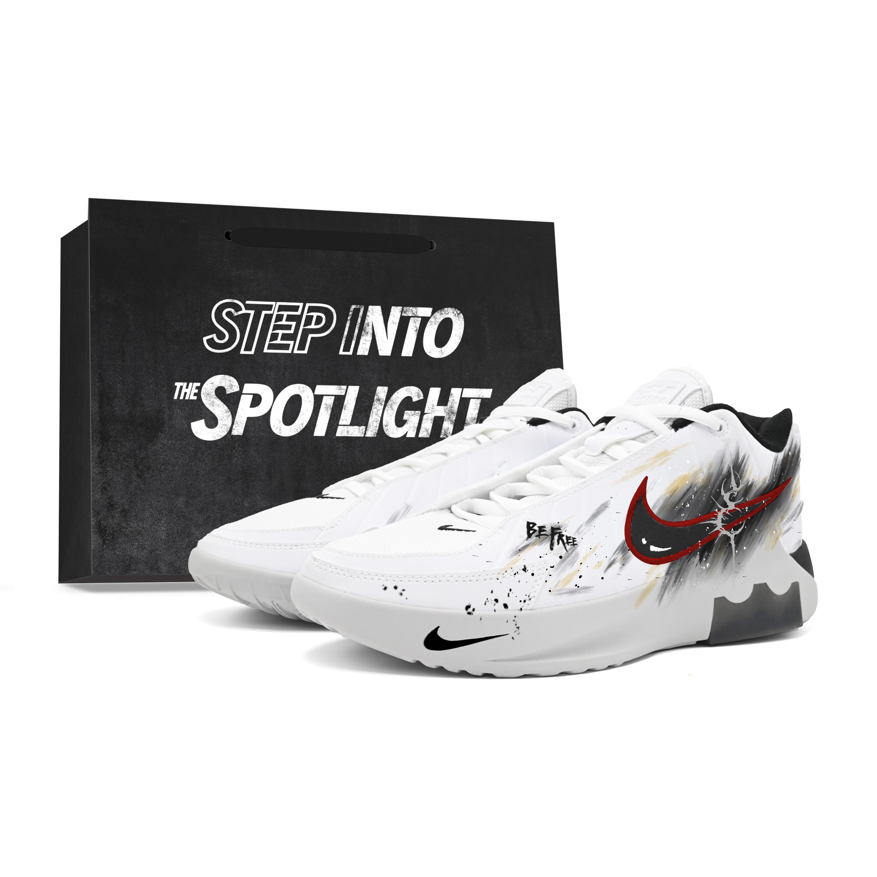 

Nike LEBRON WITNESS IX Cushioning Slip Resistant Abrasion Resistant Waterproof Coverage Support Height Increasing HQ8035-100(Team2174-) 45