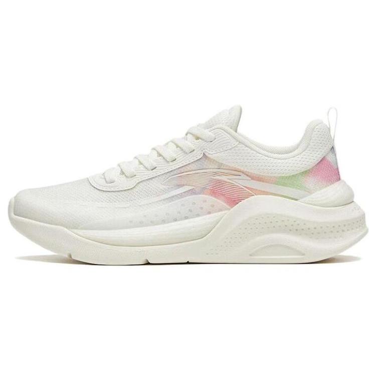 

New Anta Shenxing Anti Slip Wear Resistant Low Top Training Shoes Women s White Pink 122327718-6 36