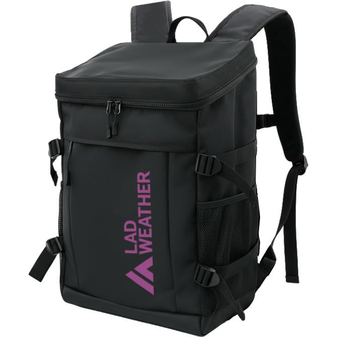 

[Radweather] Backpack for Men and Women, Teflon-coated for water, stain, and oil repellency, large capacity 27L, suitable for hiking, school, commutin