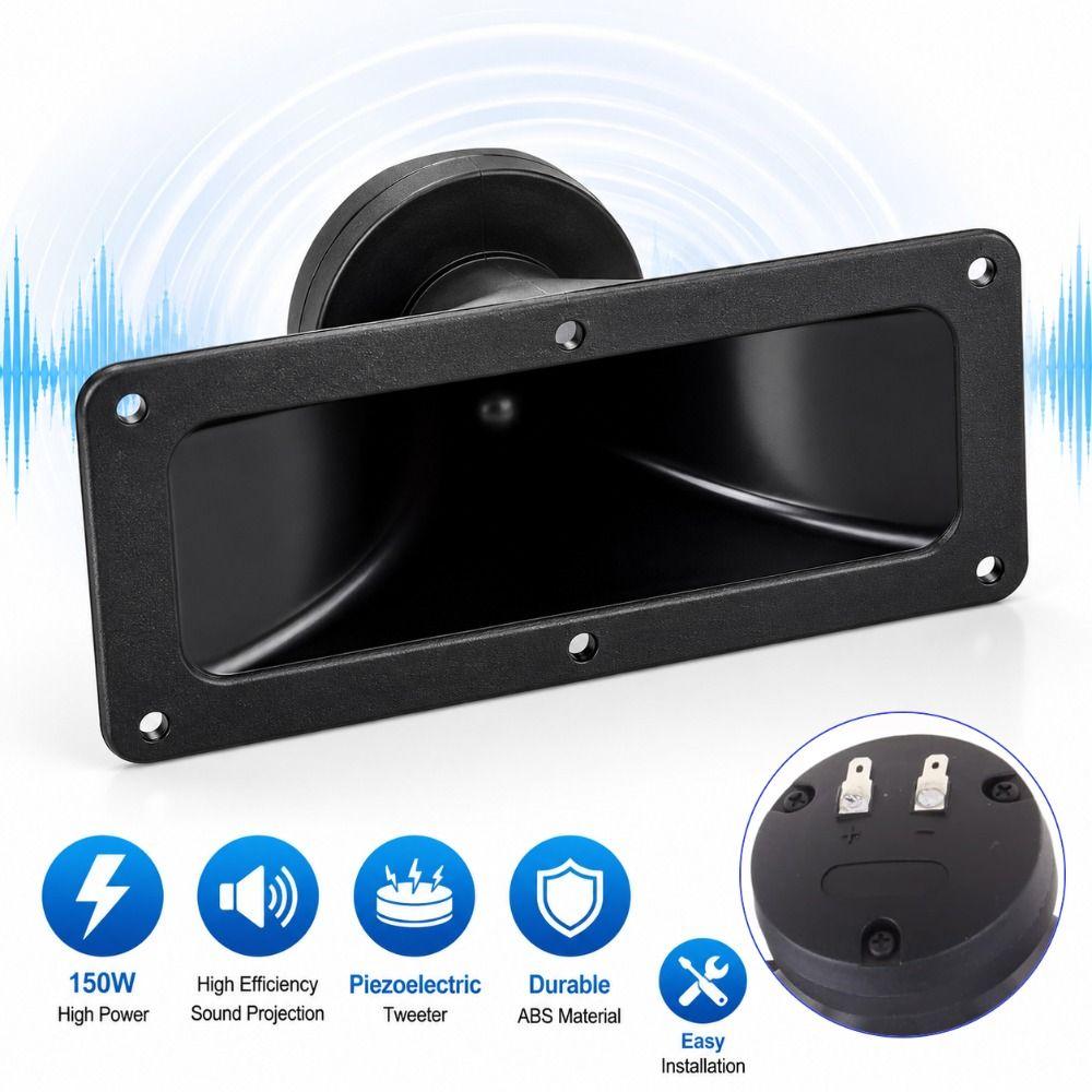 150W Piezoelectric Tweeter Dual Drive Audio Speaker New Treble Speaker