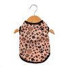 Summer Cat Clothes Leopard Print Pet Vest For Small Cats Dog Mesh Breathable Puppy Kitten T-shirt Outfits French Bulldog Schnauzer Clothing
