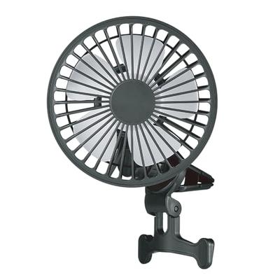 K-FAN14-B Wentylator Samochodowy, Automatyczna Oscylacja, Cyrkulator, 3 Poziomy Regulacji Przepływu Powietrza, Światło LED,