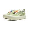 New LiNing Puff Platform Low Top Casual Shoes Women's Green White AZGU068-2