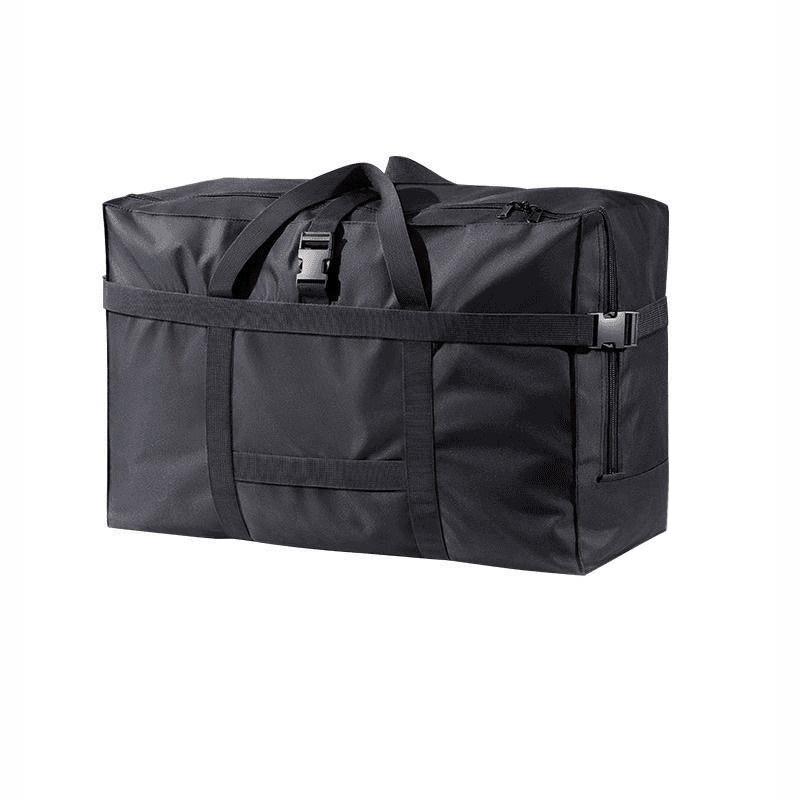 

1pc Large Capacity Travel Handbag Portable Clothing Storage Bag with Handle Oxford Fabric Materia Durable Air Flight Bag чёрный