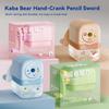 Cute Portable Manual Pencil Sharpener 6-8mm Multi-function Automatic Pencil Sharpener School Student Stationery Supplies