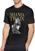 Sha Nia Twain Now Men's Short Sleeve T Shirts Tops Men Leisure Crew Neck Shirts
