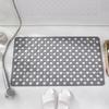 Eco Friendly Suction Cup Bath Mat Quick Drain Round Hole Bath Mat Foot Mat Bath Rug  Bathroom