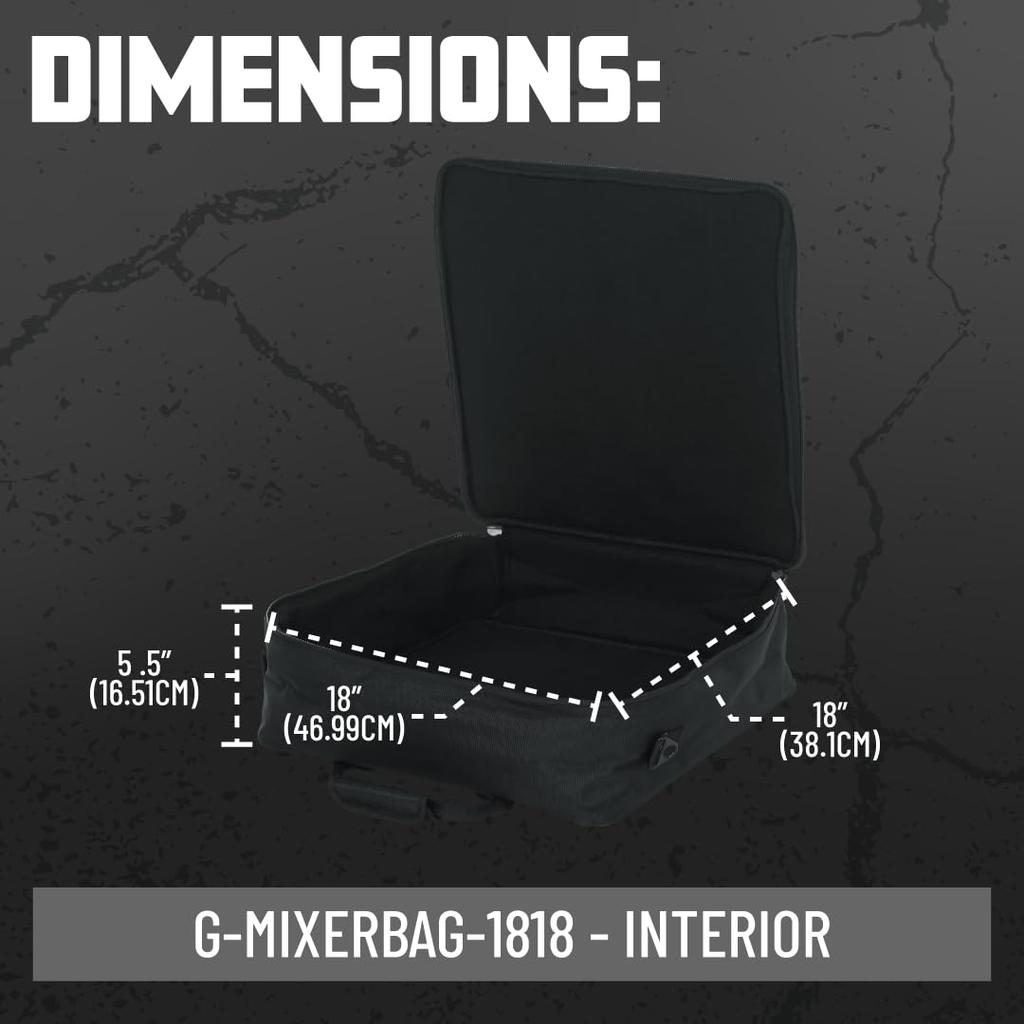 GATOR G-MIXERBAG Series Nylon Gig Bag (18 x 18 x 5.5 inches) [Official Japanese Product]