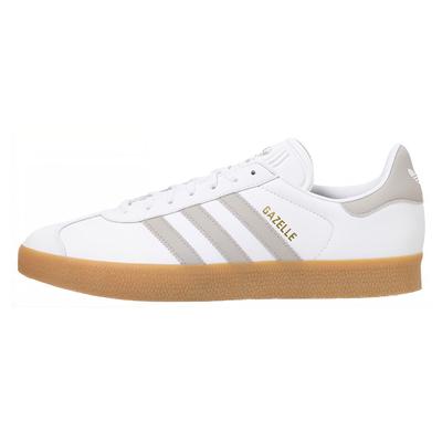 adidas Gazelle Bílé Šedé Guma Unisex Tenisky Obuv-Bílá Guma-4 IG3508