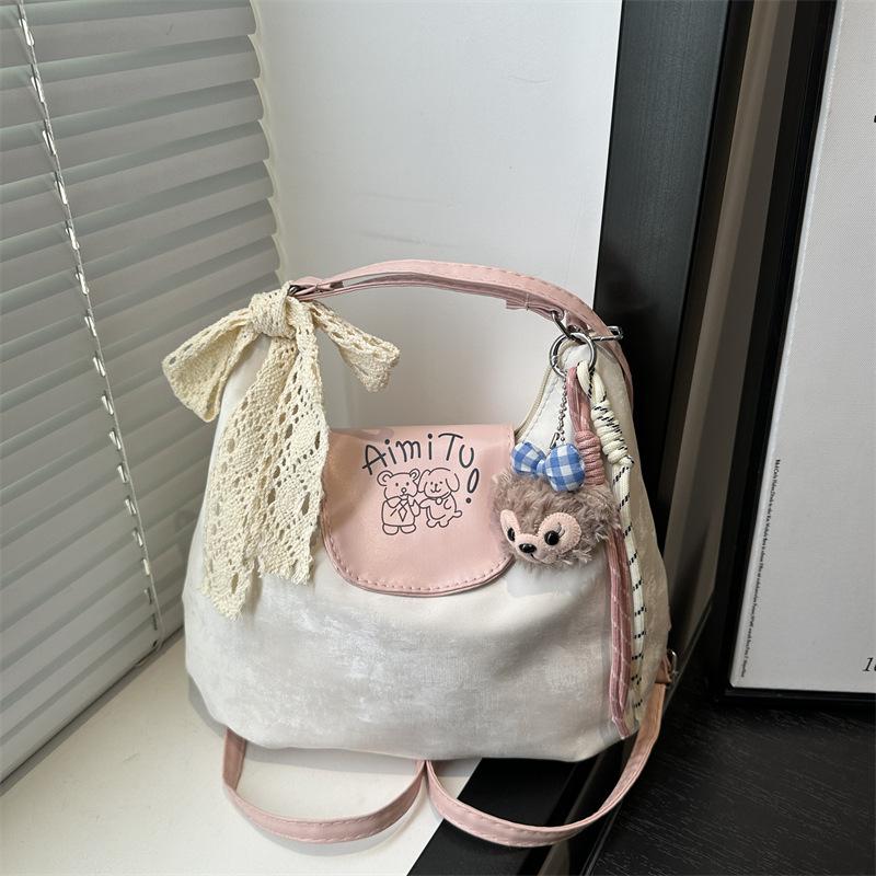 

Новый стильный и красивый повседневный простой универсальный рюкзак для поездок, большая вместимость, на плечо, подмышку, рюкзак женский no pendant белый