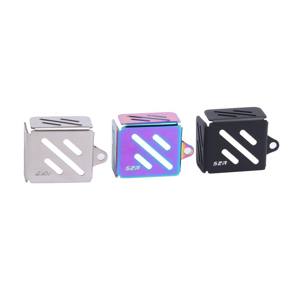 For Zontes G1-125 G2 ZT125 U 125 U1 U2 Z2 U125 155 U U155 Accessories Rear Brake Fluid Reservoir Guard Cover Oil Tank Protector