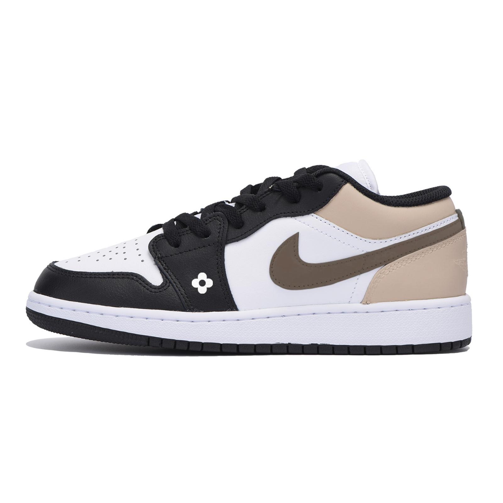 

Jordan Air Jordan 1 Abrasion Resistant Low top Vintage Basketball Shoes Men s White 553558-131(Team85-) 44