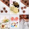 CooTooLa® 8-Piece Silicone Pastry Brush & Dropper Set – Reusable Brown Baking Tools for Chocolate/Cake/Ice Molds
